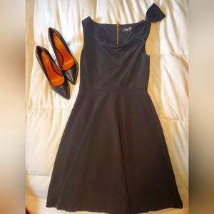 DKNY Black Work / Evening / Cocktail Dress Size 2